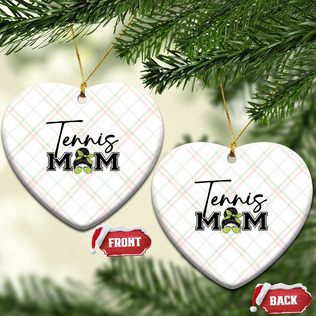 Funny Tennis Player Gift For Tennis Mom Ceramic Ornament TS12 Print Your Wear