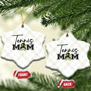 Funny Tennis Player Gift For Tennis Mom Ceramic Ornament TS12 Print Your Wear
