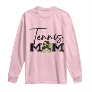 Funny Tennis Player Gift For Tennis Mom Long Sleeve Shirt TS12 Light Pink Print Your Wear