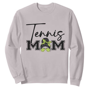 Funny Tennis Player Gift For Tennis Mom Sweatshirt TS12 Ice Gray Print Your Wear