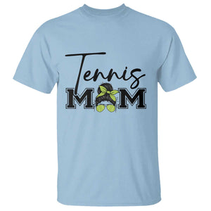 Funny Tennis Player Gift For Tennis Mom T Shirt TS12 Light Blue Print Your Wear