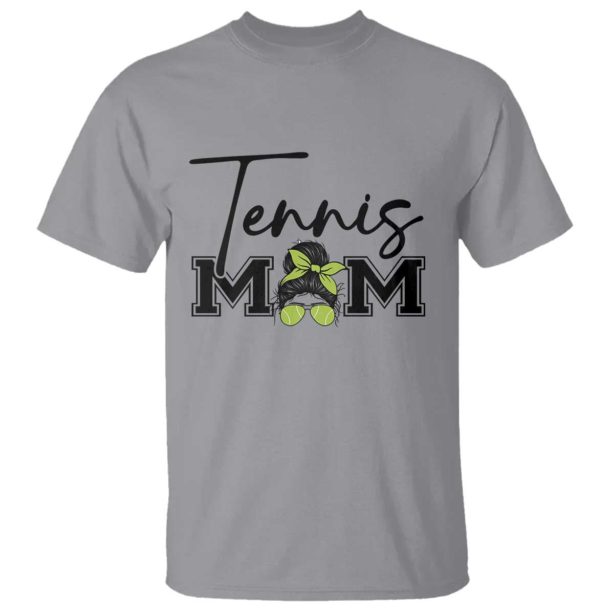 Funny Tennis Player Gift For Tennis Mom T Shirt TS12 Sport Gray Print Your Wear