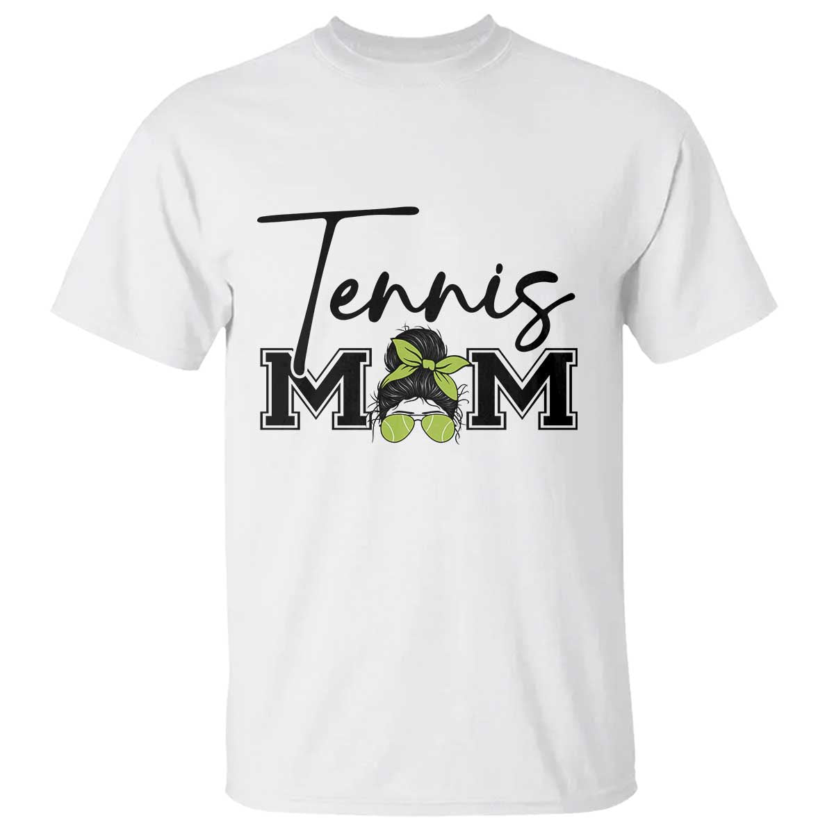 Funny Tennis Player Gift For Tennis Mom T Shirt TS12 White Print Your Wear