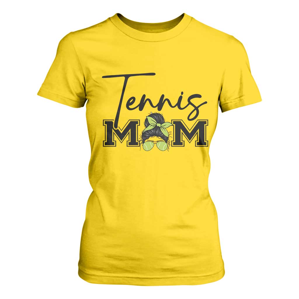 Funny Tennis Player Gift For Tennis Mom T Shirt For Women TS12 Daisy Print Your Wear
