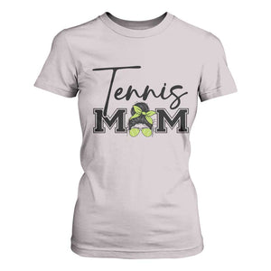 Funny Tennis Player Gift For Tennis Mom T Shirt For Women TS12 Ice Gray Print Your Wear