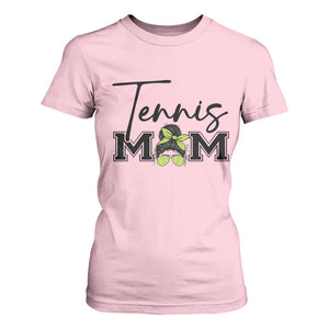 Funny Tennis Player Gift For Tennis Mom T Shirt For Women TS12 Light Pink Print Your Wear