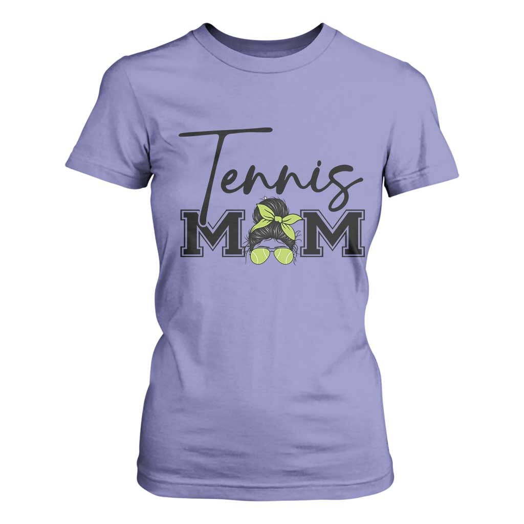 Funny Tennis Player Gift For Tennis Mom T Shirt For Women TS12 Violet Print Your Wear