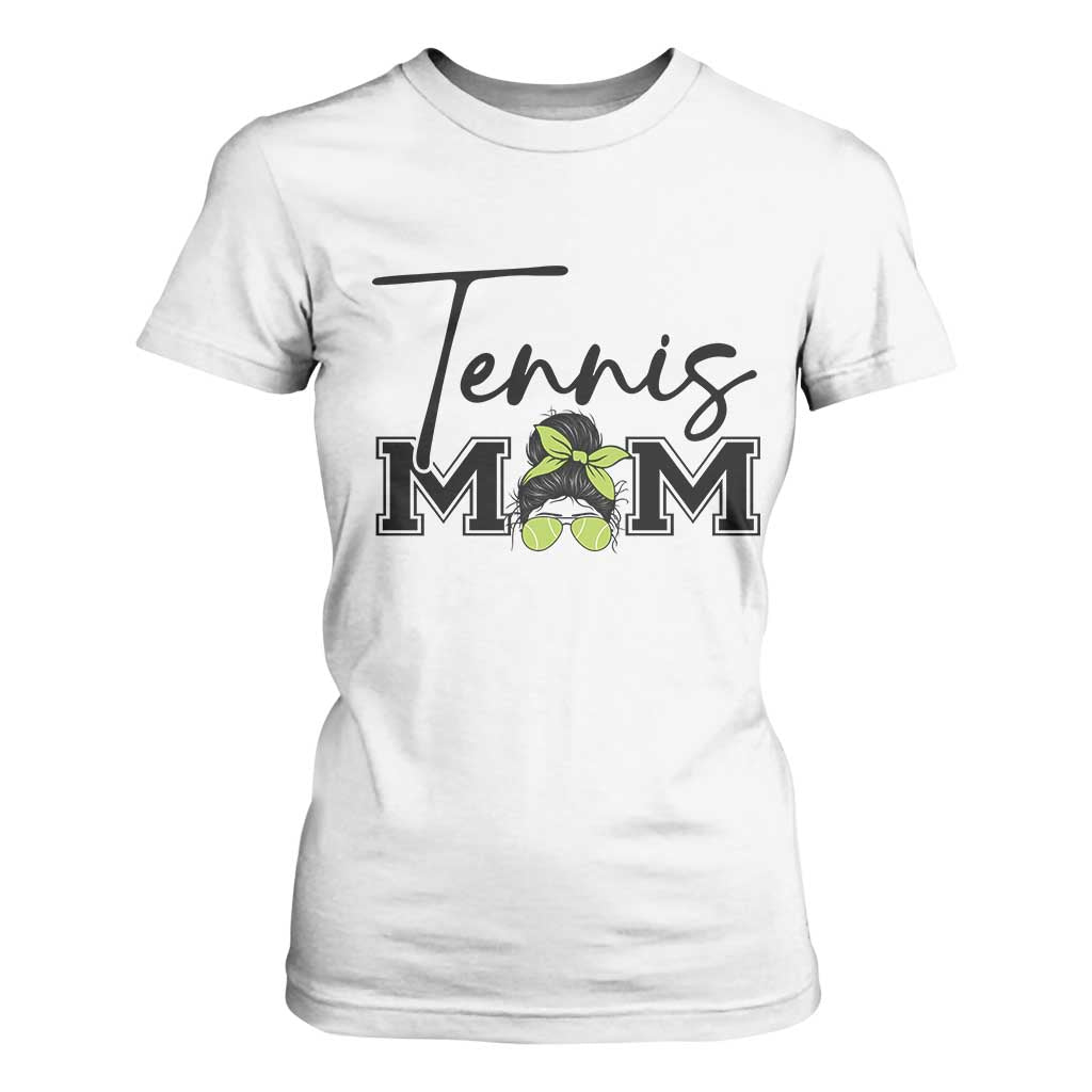 Funny Tennis Player Gift For Tennis Mom T Shirt For Women TS12 White Print Your Wear