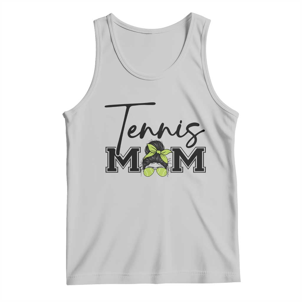 Funny Tennis Player Gift For Tennis Mom Tank Top TS12 Ash Print Your Wear