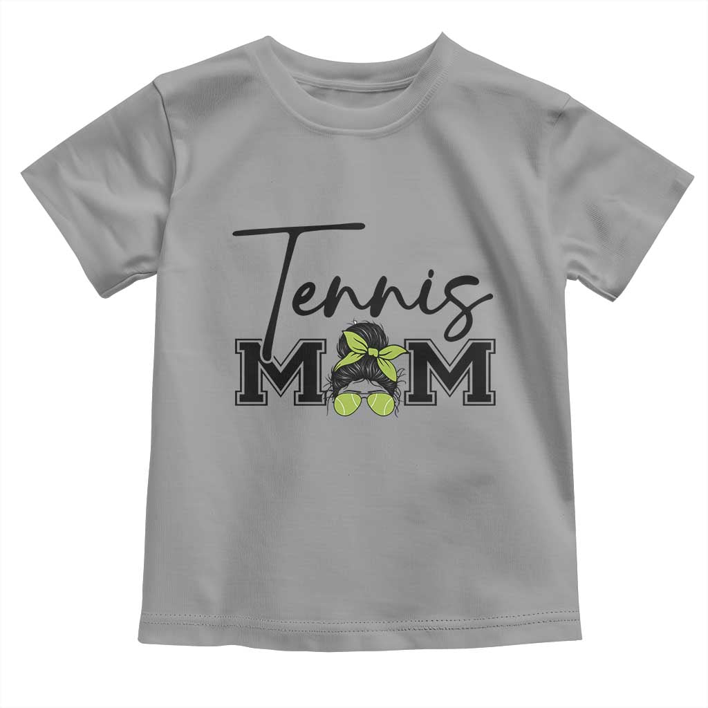 Funny Tennis Player Gift For Tennis Mom Toddler T Shirt TS12 Sport Gray Print Your Wear