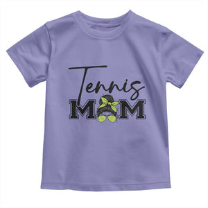 Funny Tennis Player Gift For Tennis Mom Toddler T Shirt TS12 Violet Print Your Wear