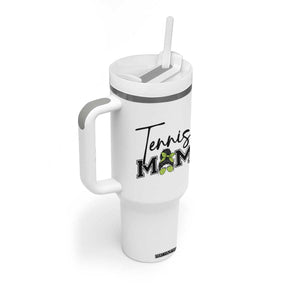Funny Tennis Player Gift For Tennis Mom Tumbler With Handle TS12 Print Your Wear