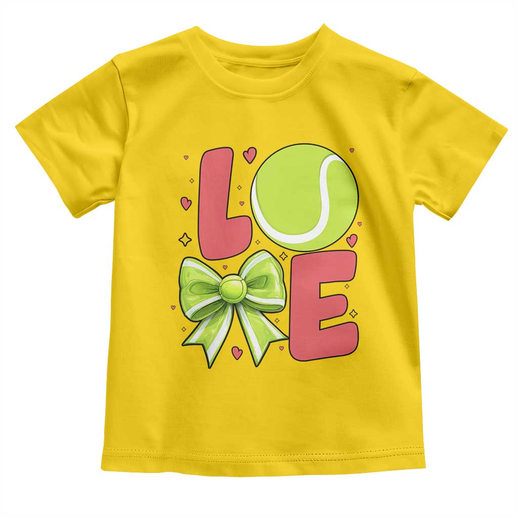 Love With A Tennis Ball Toddler T Shirt Valentines Day Gift TS12 Daisy Print Your Wear