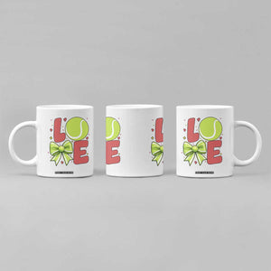 Love With A Tennis Ball Coffee Mug Valentines Day Gift TS12 Print Your Wear