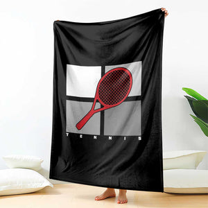 Tennis Obsession Throw Blanket Vintage Sports Lover Gift TS12 Print Your Wear