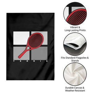 Tennis Obsession Garden Flag Vintage Sports Lover Gift TS12 Print Your Wear