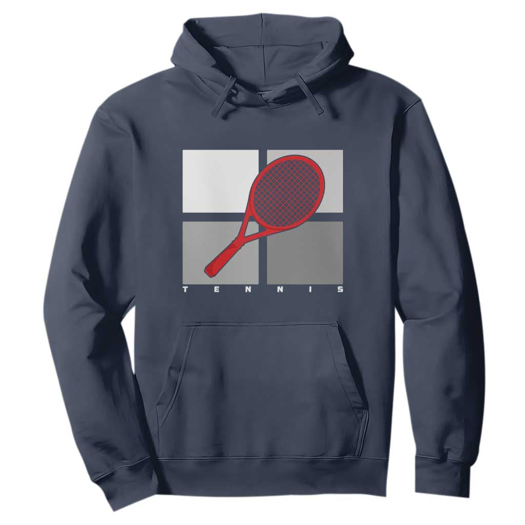Tennis Obsession Hoodie Vintage Sports Lover Gift TS12 Navy Print Your Wear