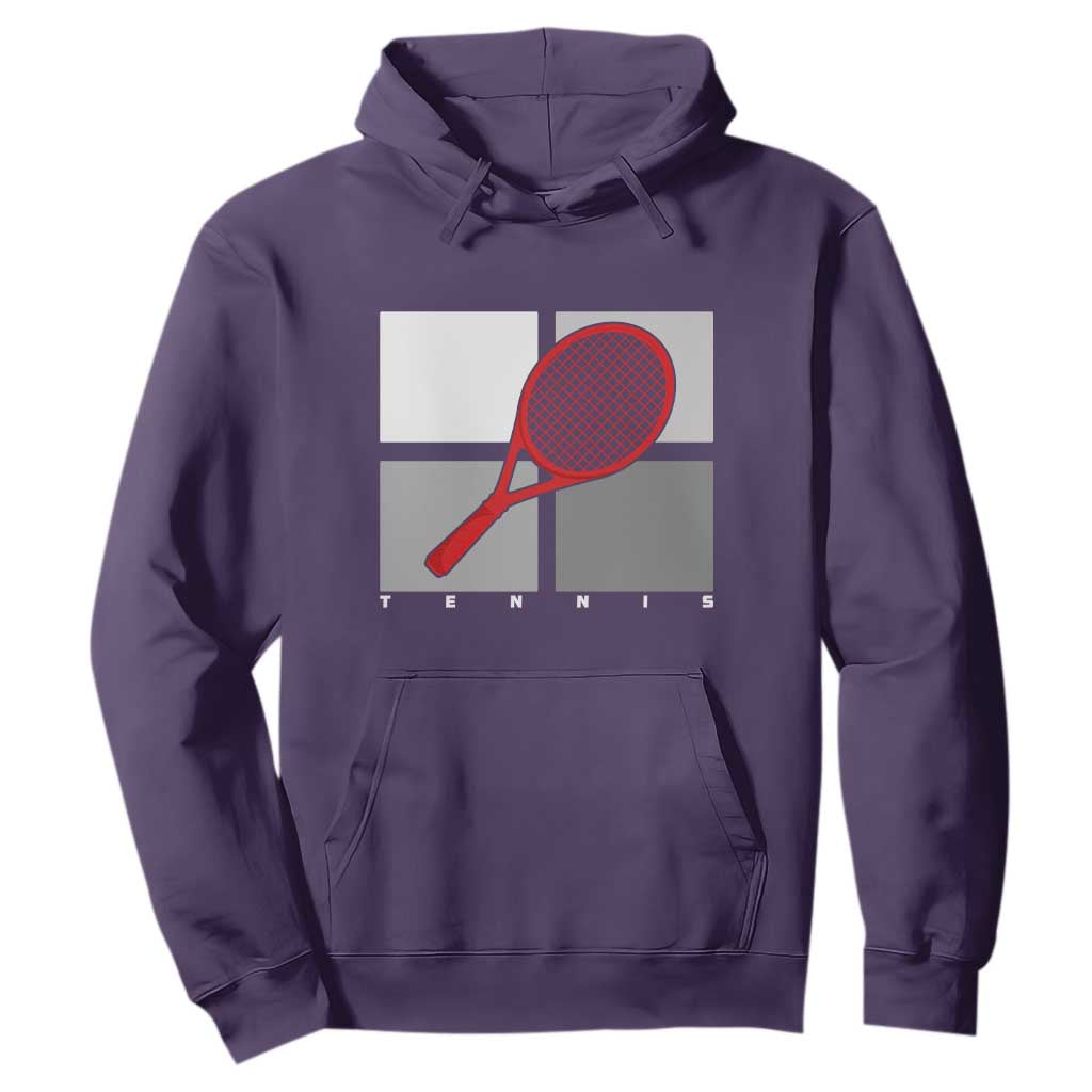 Tennis Obsession Hoodie Vintage Sports Lover Gift TS12 Purple Print Your Wear