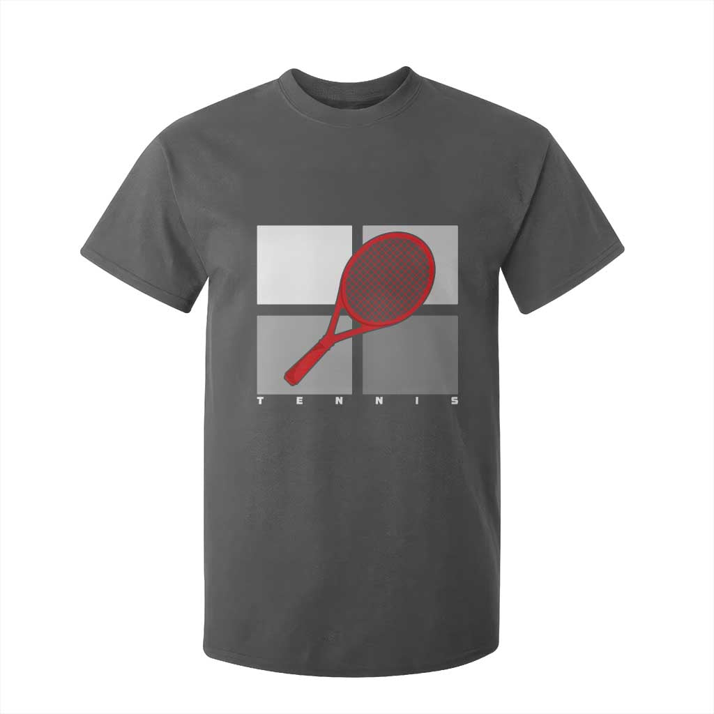Tennis Obsession T Shirt For Kid Vintage Sports Lover Gift TS12 Dark Heather Print Your Wear