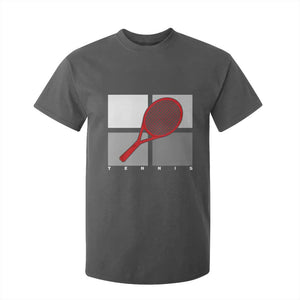 Tennis Obsession T Shirt For Kid Vintage Sports Lover Gift TS12 Dark Heather Print Your Wear