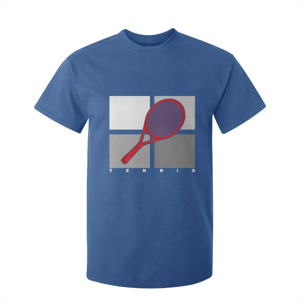 Tennis Obsession T Shirt For Kid Vintage Sports Lover Gift TS12 Royal Blue Print Your Wear