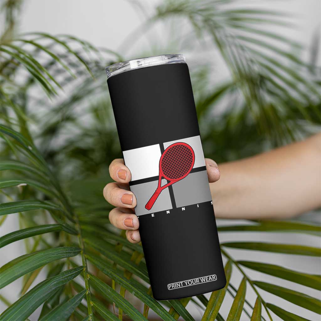 Tennis Obsession Skinny Tumbler Vintage Sports Lover Gift TS12 Print Your Wear