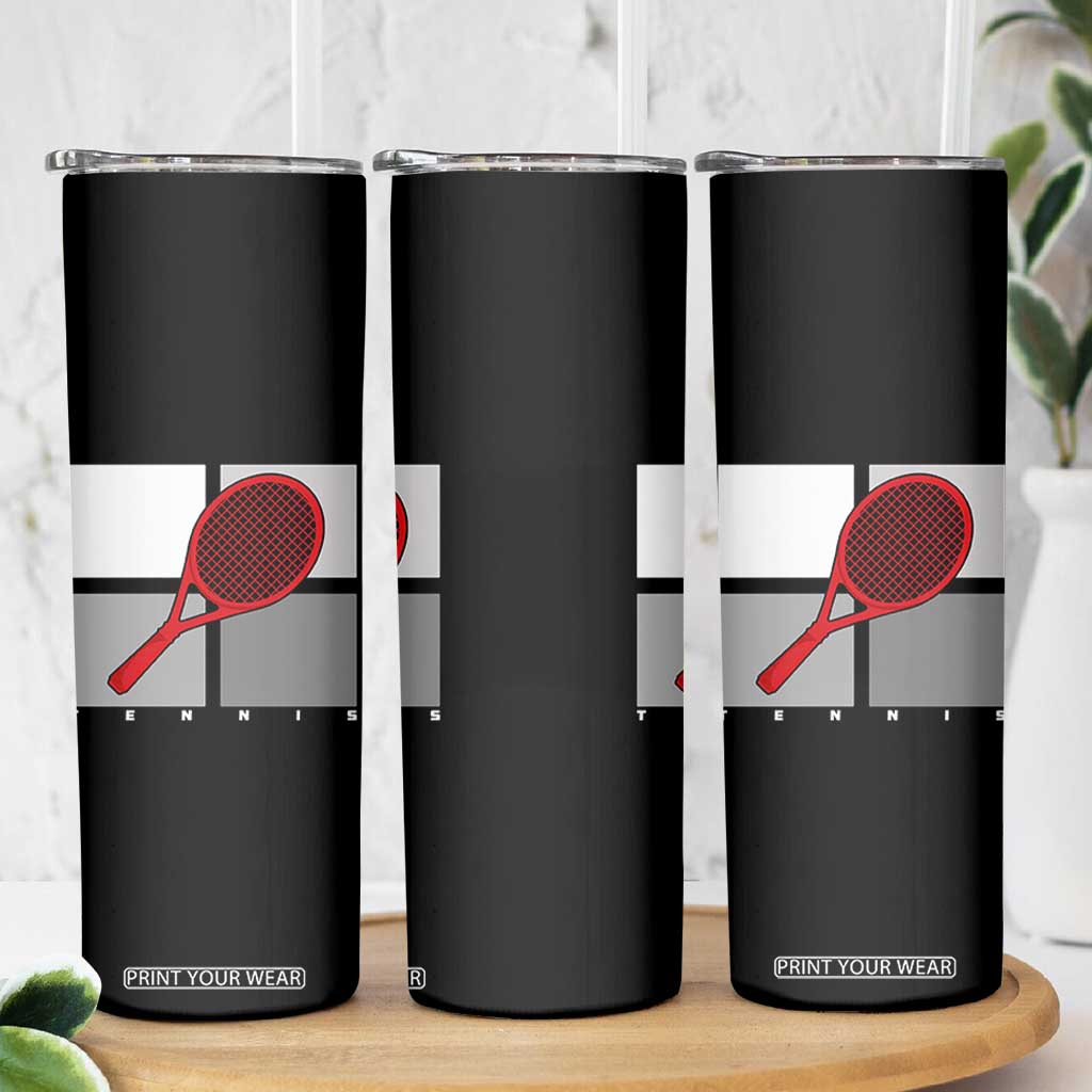 Tennis Obsession Skinny Tumbler Vintage Sports Lover Gift TS12 Print Your Wear