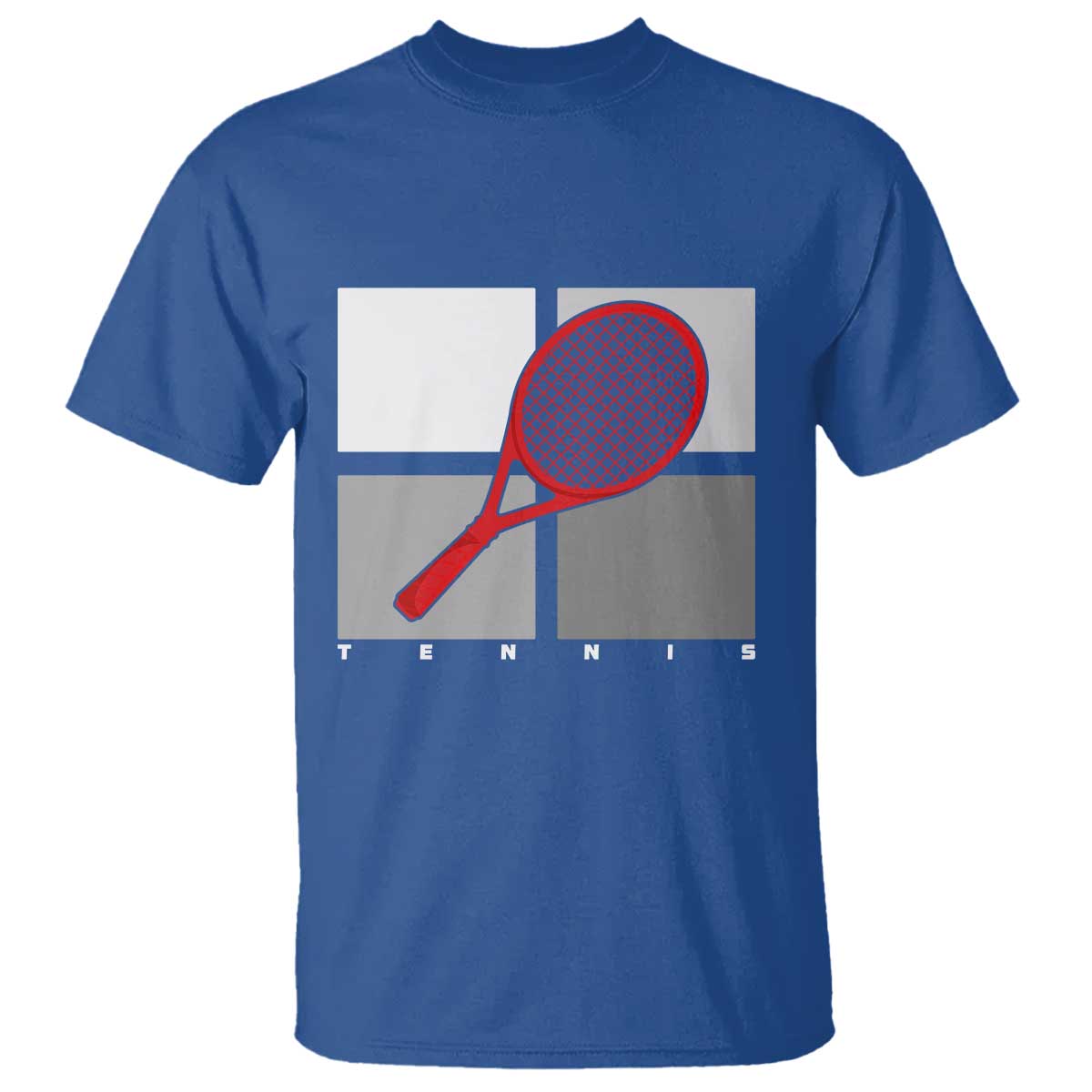 Tennis Obsession T Shirt Vintage Sports Lover Gift TS12 Royal Blue Print Your Wear