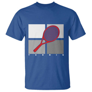 Tennis Obsession T Shirt Vintage Sports Lover Gift TS12 Royal Blue Print Your Wear