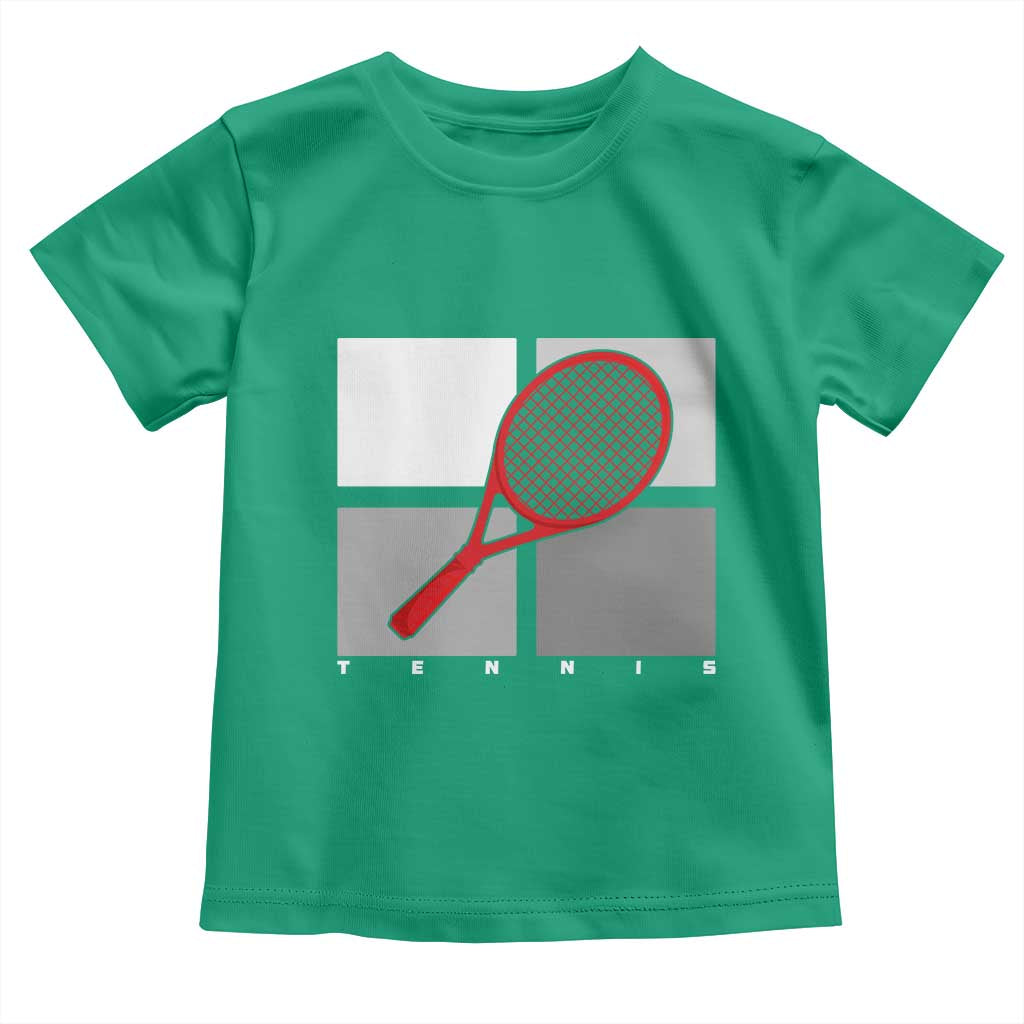 Tennis Obsession Toddler T Shirt Vintage Sports Lover Gift TS12 Irish Green Print Your Wear