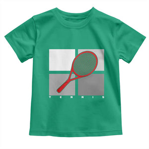 Tennis Obsession Toddler T Shirt Vintage Sports Lover Gift TS12 Irish Green Print Your Wear