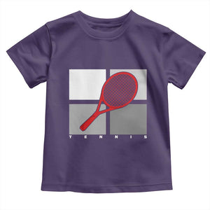 Tennis Obsession Toddler T Shirt Vintage Sports Lover Gift TS12 Purple Print Your Wear