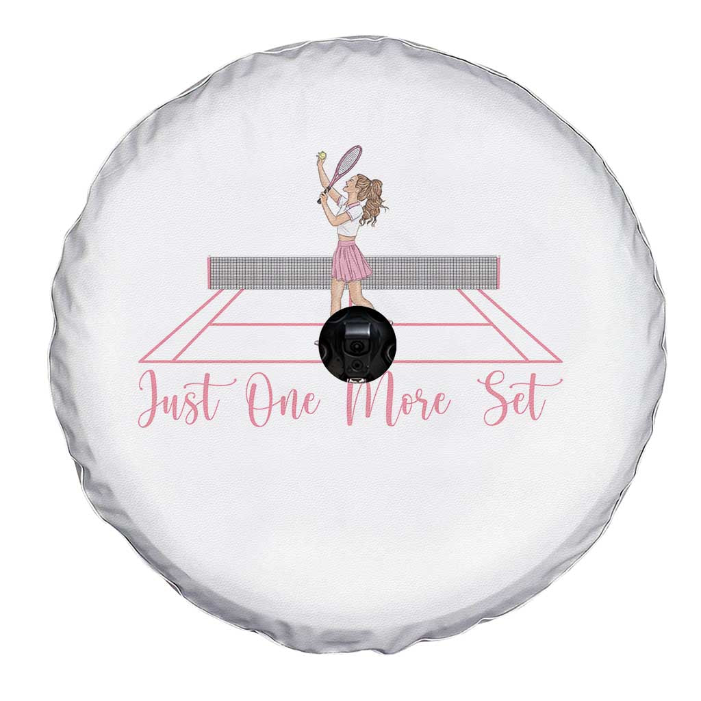 Just One More Set Spare Tire Cover Funny Tennis Player Gift For Women TS12 Print Your Wear