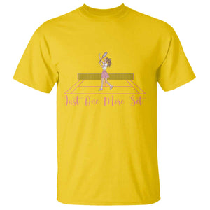 Just One More Set T Shirt Funny Tennis Player Gift For Women TS12 Daisy Print Your Wear
