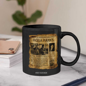 Rosa Parks Coffee Mug Female Empowerment History Gift TS12 Print Your Wear