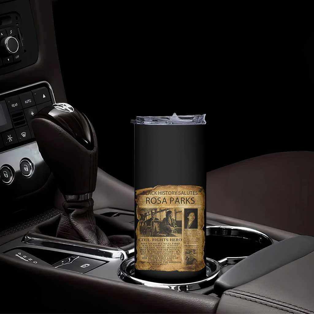Rosa Parks Skinny Tumbler Female Empowerment History Gift TS12 Print Your Wear