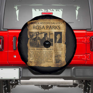 Rosa Parks Spare Tire Cover Female Empowerment History Gift TS12 Black Print Your Wear