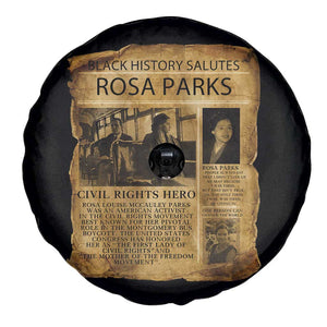 Rosa Parks Spare Tire Cover Female Empowerment History Gift TS12 Print Your Wear