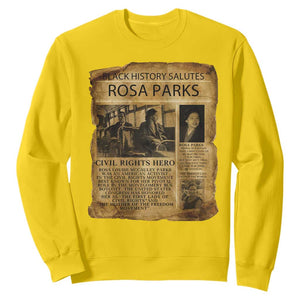 Rosa Parks Sweatshirt Female Empowerment History Gift TS12 Daisy Print Your Wear