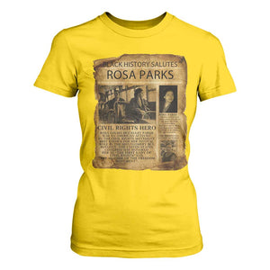 Rosa Parks T Shirt For Women Female Empowerment History Gift TS12 Daisy Print Your Wear