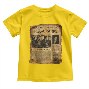 Rosa Parks Toddler T Shirt Female Empowerment History Gift TS12 Daisy Print Your Wear