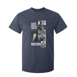 Rosa Parks T Shirt For Kid Strong Black Woman Leader TS12 Navy Print Your Wear