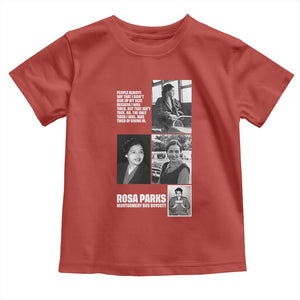 Rosa Parks Toddler T Shirt Strong Black Woman Leader TS12 Red Print Your Wear