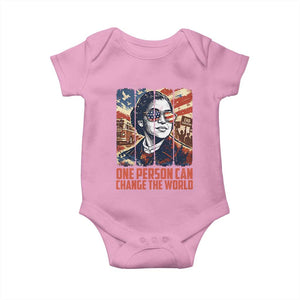 Rosa Parks Civil Rights Legacy Baby Onesie One Person Can Change The World TS12 Light Pink Print Your Wear