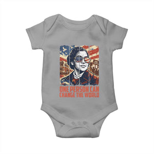Rosa Parks Civil Rights Legacy Baby Onesie One Person Can Change The World TS12 Sport Gray Print Your Wear