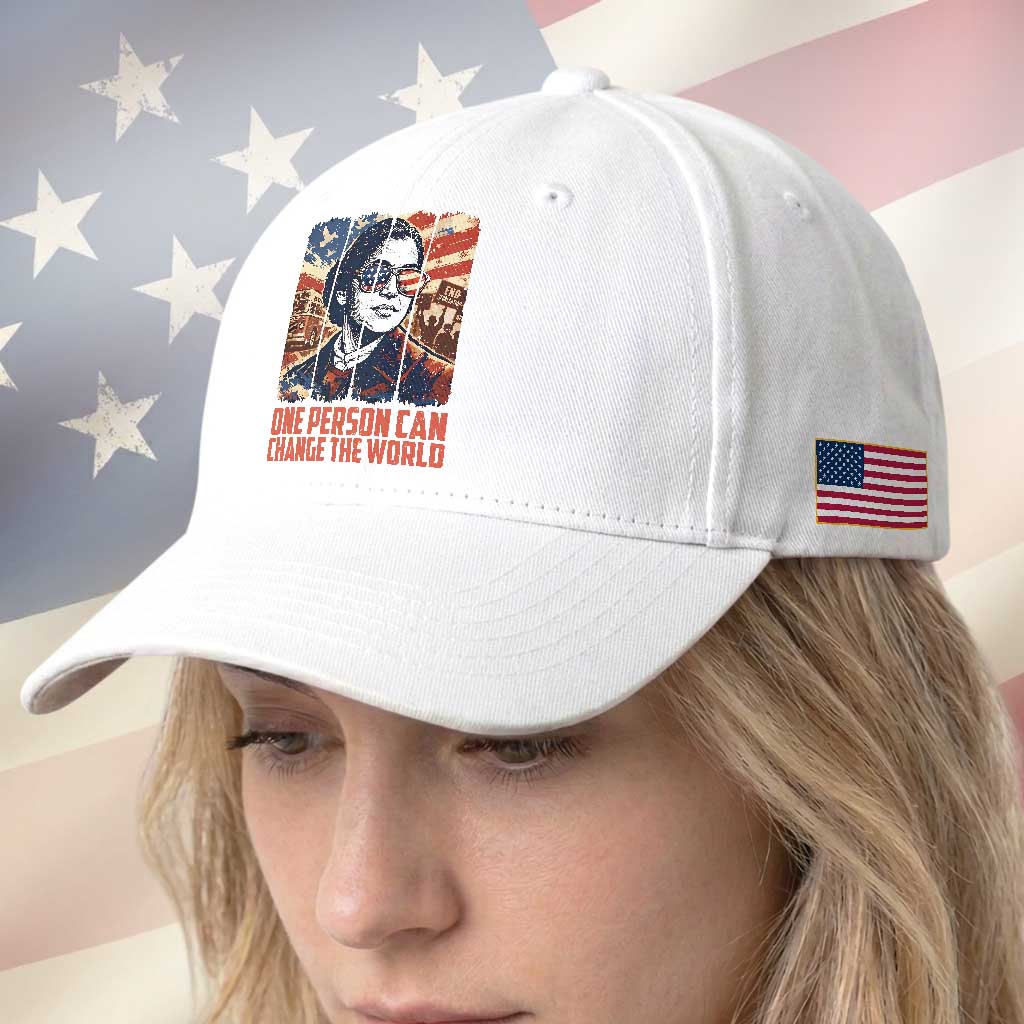 Rosa Parks Civil Rights Legacy Baseball Cap One Person Can Change The World TS12 Print Your Wear