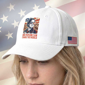 Rosa Parks Civil Rights Legacy Baseball Cap One Person Can Change The World TS12 Print Your Wear