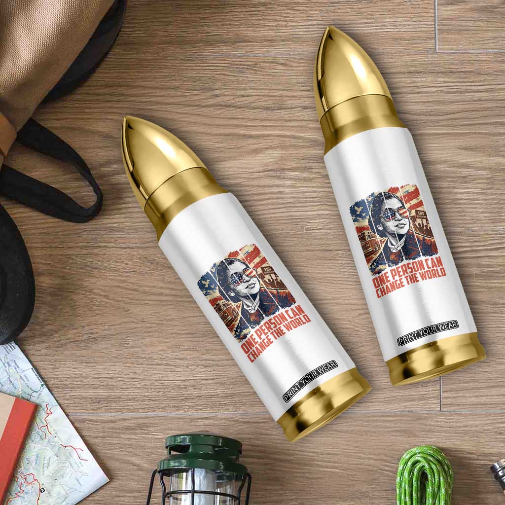 Rosa Parks Civil Rights Legacy Bullet Tumbler One Person Can Change The World TS12 Print Your Wear