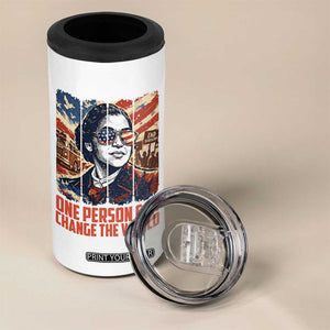 Rosa Parks Civil Rights Legacy 4 in 1 Can Cooler Tumbler One Person Can Change The World TS12 Print Your Wear