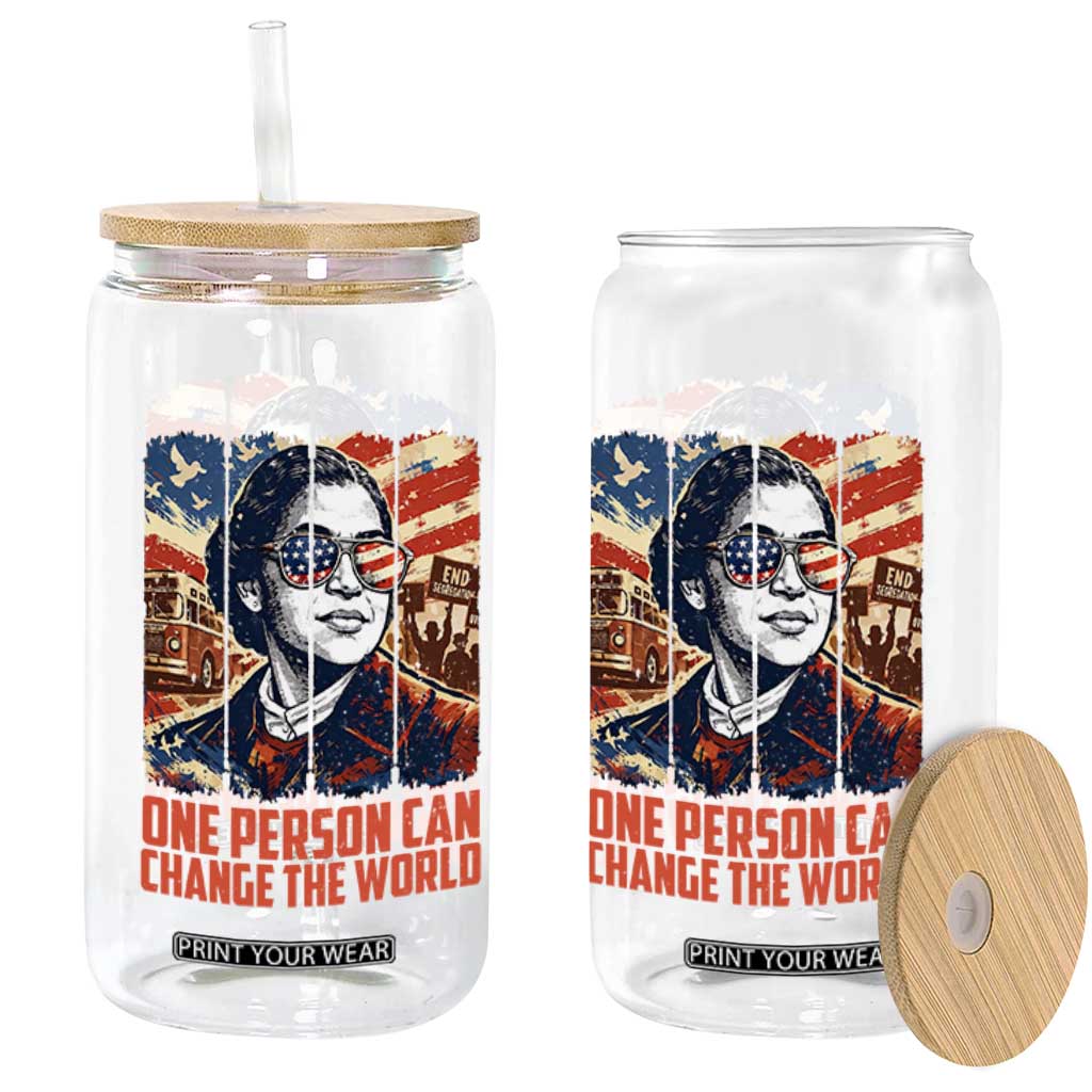 Rosa Parks Civil Rights Legacy Glass Can One Person Can Change The World TS12 Print Your Wear